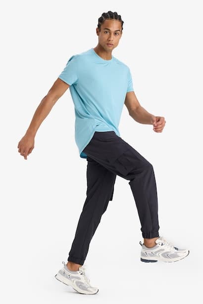 DeFactoFit Slim Fit Woven Sports Jogger Pants (3)