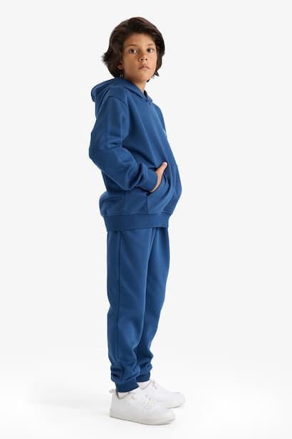 Boy Elastic Waist Printed Sweatpants Trousers (٣)