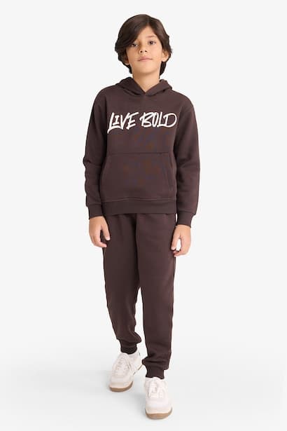 Boy Elastic Waist Printed Sweatpants (3)
