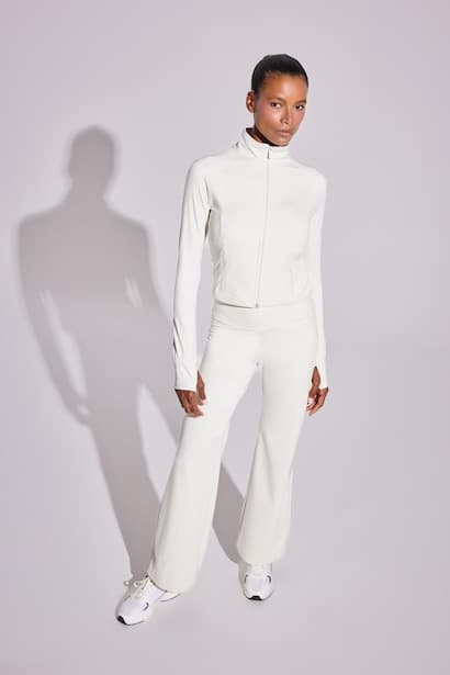 Wide Leg Shaping High Waist Soft Touch Sports Sweatpants