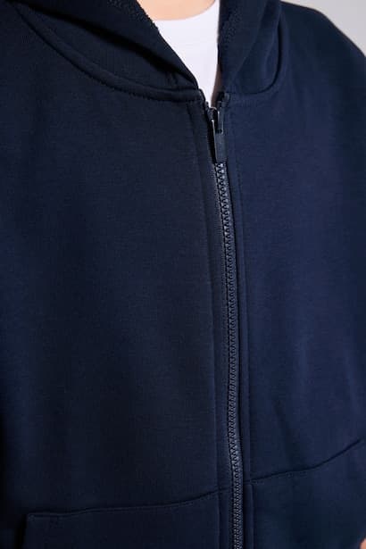 Boy Zip-Up Hooded Sweatshirt (4)