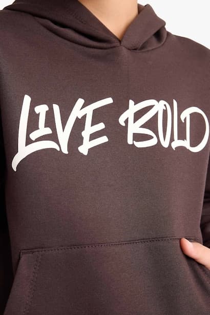 Boy Regular Fit Crew Neck Printed Sweatshirt (4)