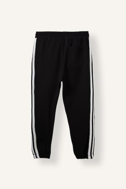 Regular Fit Elastic Waist Jogger Sweatpants (3)