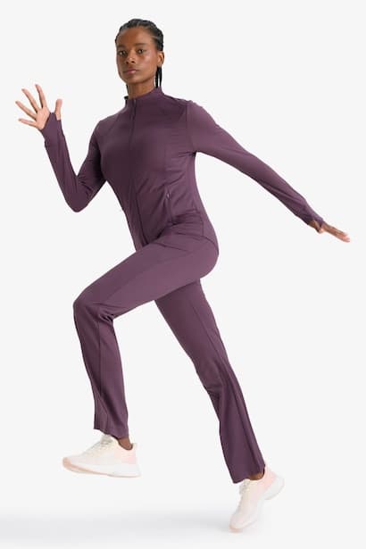 DeFactoFit Flare Fit Soft Touch Premium Sports Pants (3)