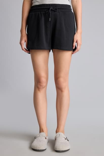 Relaxed Fitted Elastic Waist Shorts (3)