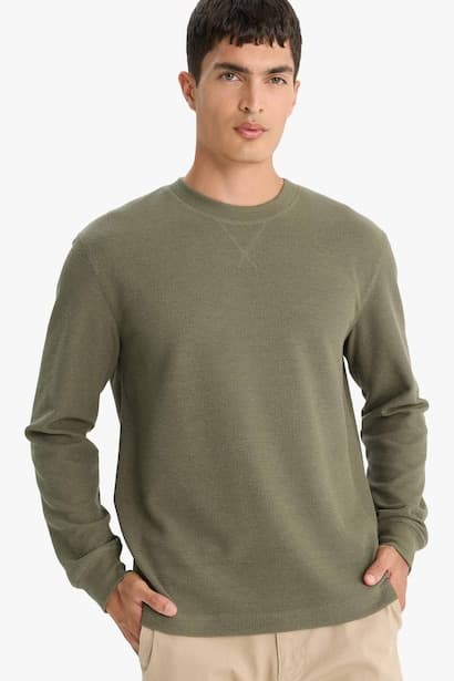 Regular Fit Long Sleeve Sweatshirt