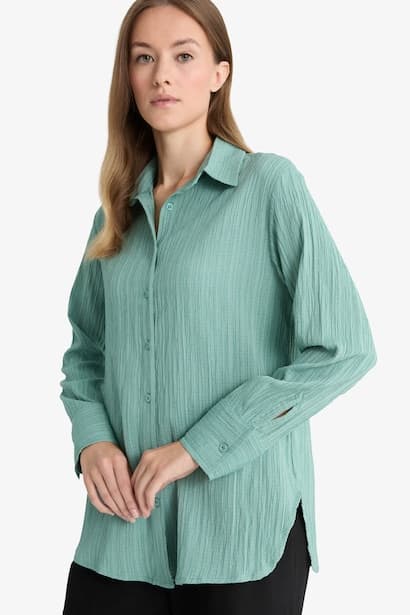 Relax Fit Long Sleeve Tunic Modest