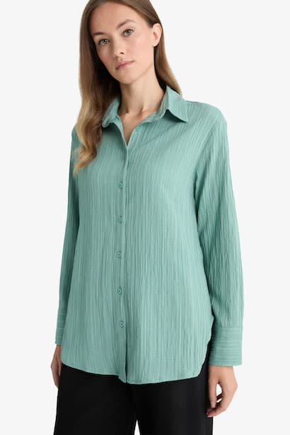 Relax Fit Long Sleeve Tunic Modest (٤)