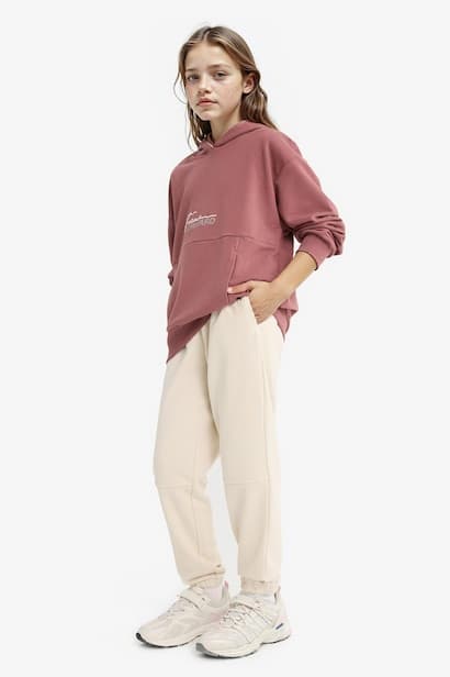 Girl Elastic Waist Jogger Sweatpants Trousers (٤)