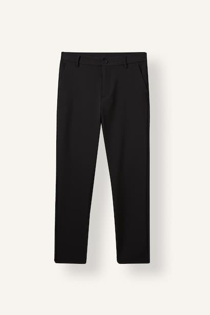 Tailored Fit Ankle Length Trousers (4)