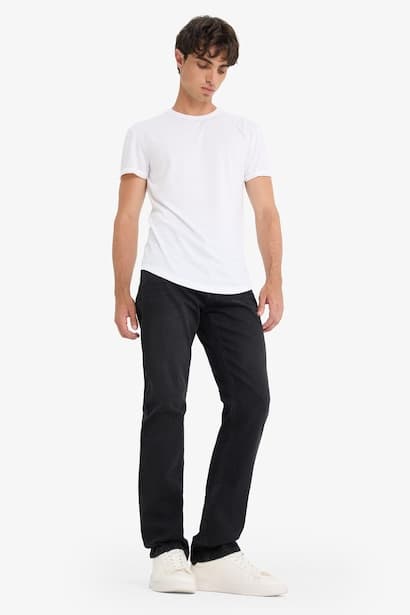 Sergio Regular Fit Regular Waist Straight Leg Jeans