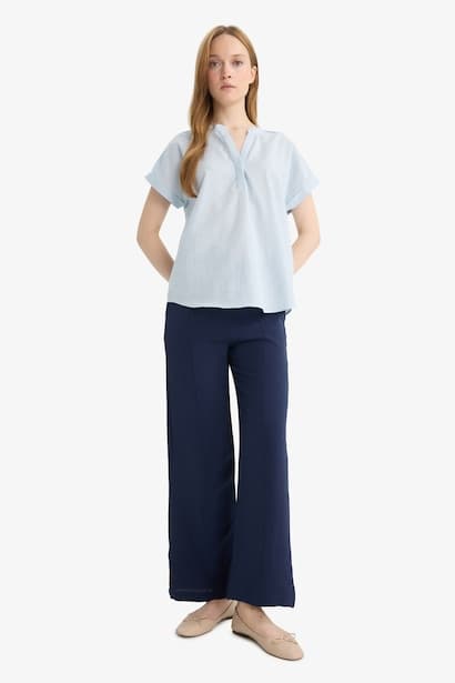 Regular Fit Straight Leg Aerobin Trousers (3)