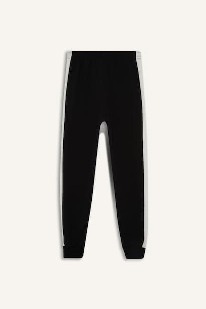 Boy Elastic Waist Printed Jogger Sweatpants Trousers (4)