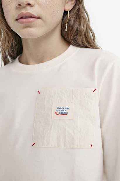 Girl Oversize Crew Neck Slogan Printed T-Shirt (٤)