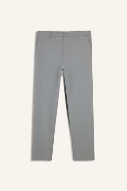 Standard Fit Woven Sports Sweatpants Trousers (3)