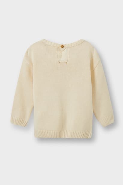 Baby Boy Crew Neck Printed Pullover (3)