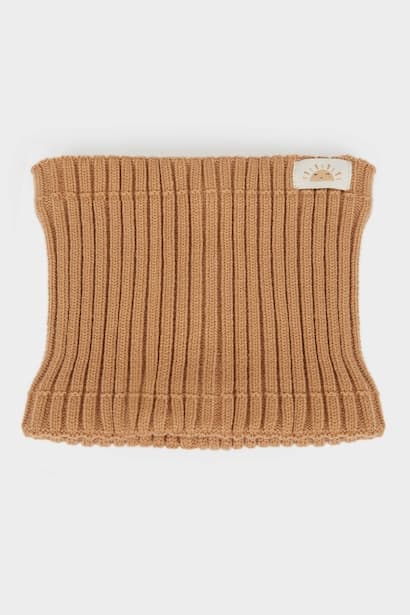 Baby Boy Lined Knit Neck Scarf