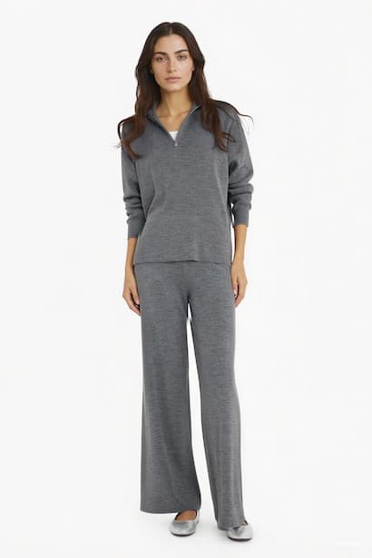 Wide Leg Trousers