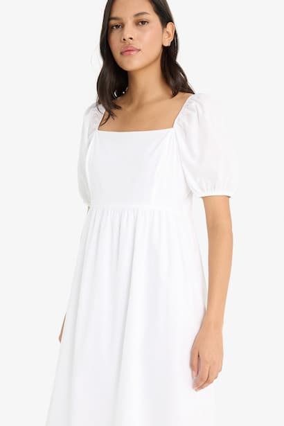 Poplin Maxi Dress (٣)