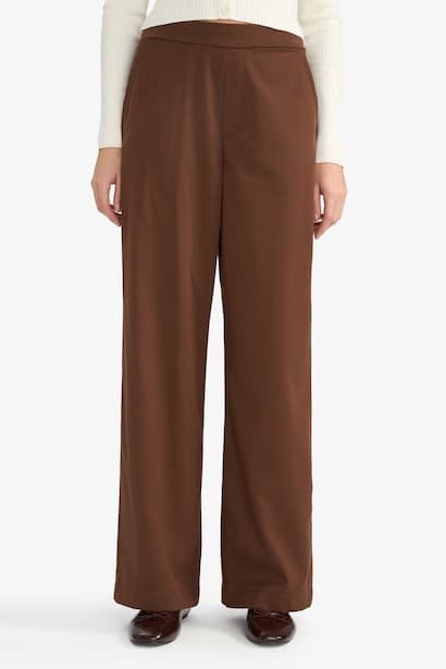 Wide Leg Trousers Modest (٤)