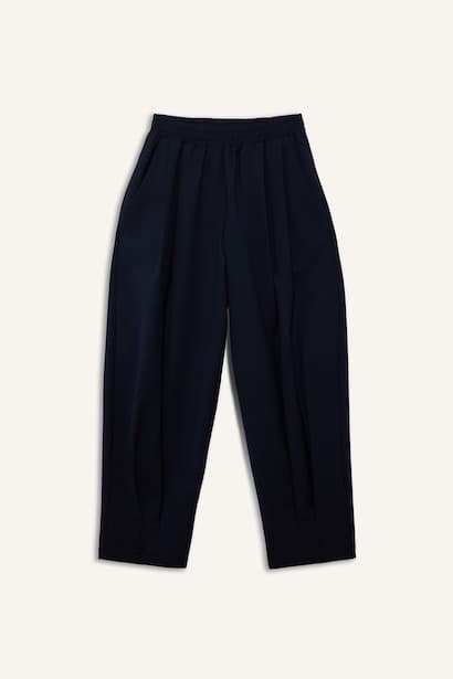 Balloon Fit Regular Waist Trousers (4)