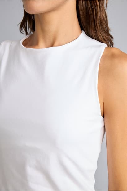 Regular Fit Basic Crew Neck Tank Top Tank Top & Crop Top (٤)