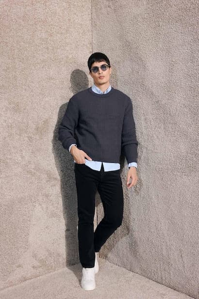 Regular Fit Velvet Trousers