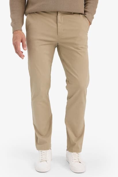 Regular Fit Basic Trousers (٤)