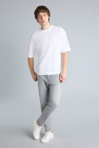 90’S Slim Fit Trousers Denims