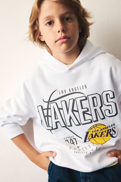 Boy NBA Los Angeles Lakers Regular Fit Sweatshirt Boys