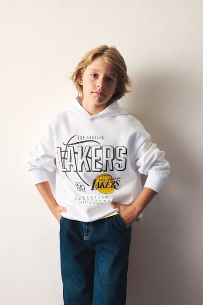 Boy NBA Los Angeles Lakers Regular Fit Sweatshirt Boys (3)