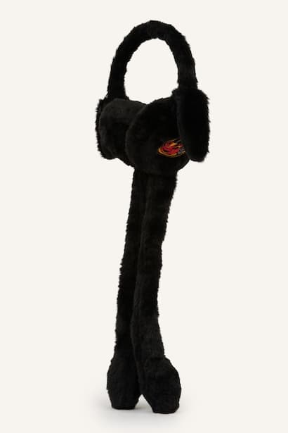Boy 3D Plush Earmuffs Beret (٣)