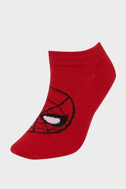 Boy Spiderman Licensed 3 piece Short Socks (3)