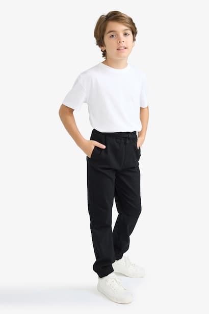 Boy Gabardine Jogger Pants