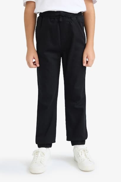 Boy Gabardine Jogger Pants (4)