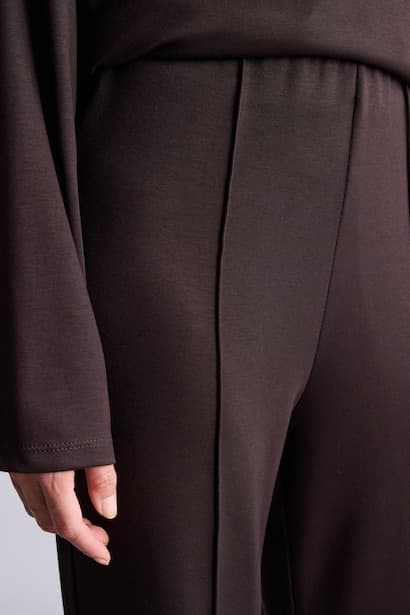 Regular Fit with Elastic Waistband Trousers Modest (٤)