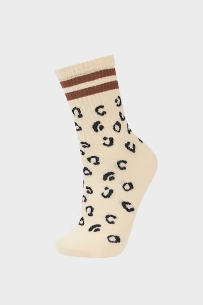 Woman 3 Piece Cotton Long Socks (3)