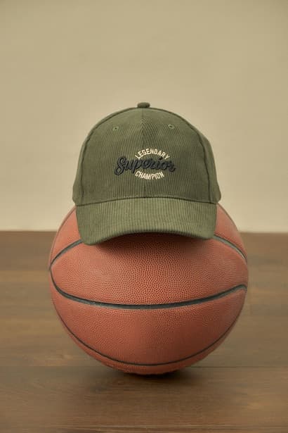 Man Embroidered Corduroy Cap