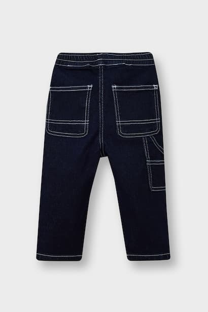 Boy Elastic Waist Jeans (4)