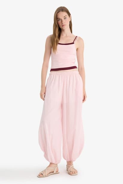 Slim Fit Ribana U Collar Tank Top (4)