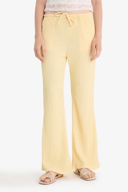 Normal Waist Wide Leg Trousers (4)