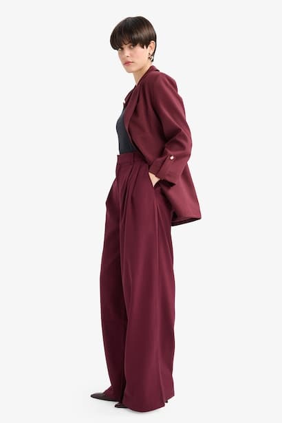 High Waist Wide Leg Trousers (3)