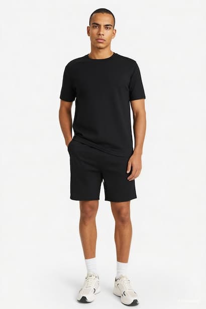 Standard Fit Sports Modal Shorts