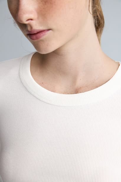 Slim Fit Crew Neck Camisole Long Sleeve T-Shirt (٤)