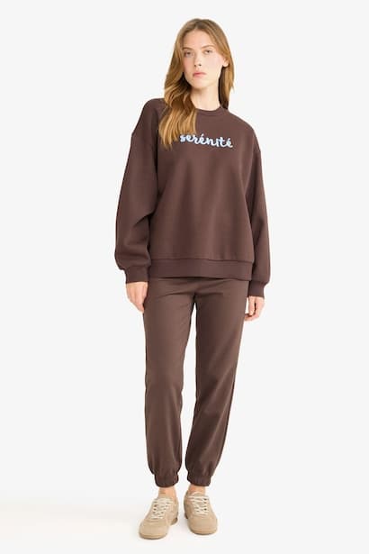 Jogger Fit Thin Fabric Trousers