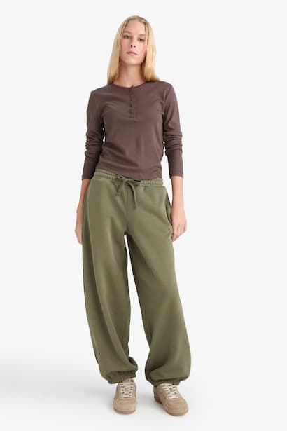 jogger Thick Sweatshirt Fabric Trousers (3)
