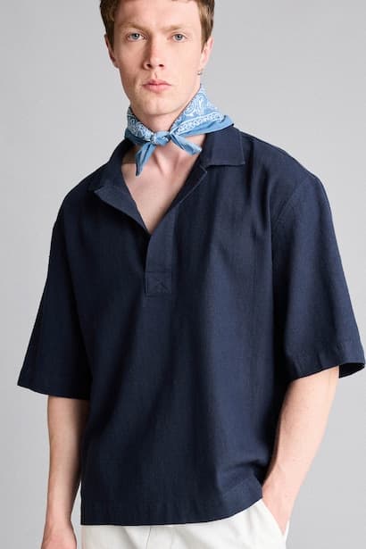 100% Cotton Boxy Fit Shirt