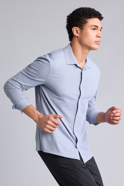 Woman Slim Fit Quick-Dry Long Sleeve Shirt