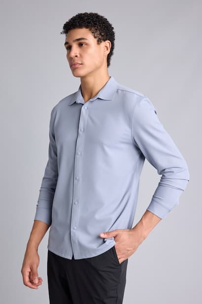 Woman Slim Fit Quick-Dry Long Sleeve Shirt (3)