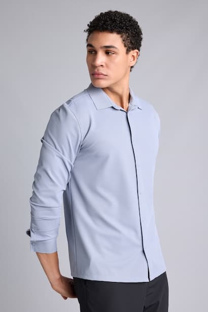 Woman Slim Fit Quick-Dry Long Sleeve Shirt (4)